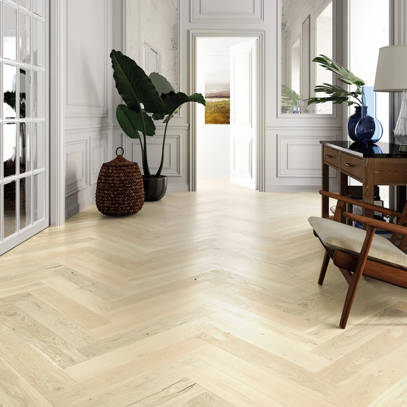Stejar Bianco Herringbone 130 photo1